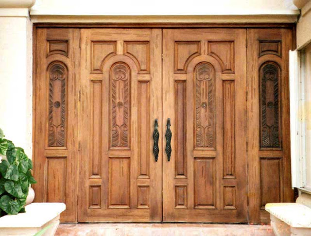 10+mẫu cửa gỗ đẹp hiện đại