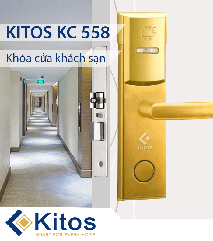 Khóa thẻ từ khách sạn Kitos KC-558