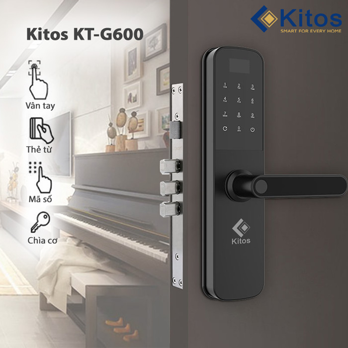 Khóa cửa vân tay Kitos KT-G600
