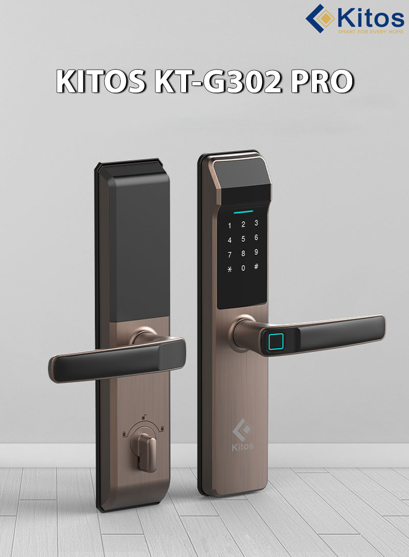 Khóa cửa vân tay Kitos KT-G302 Pro